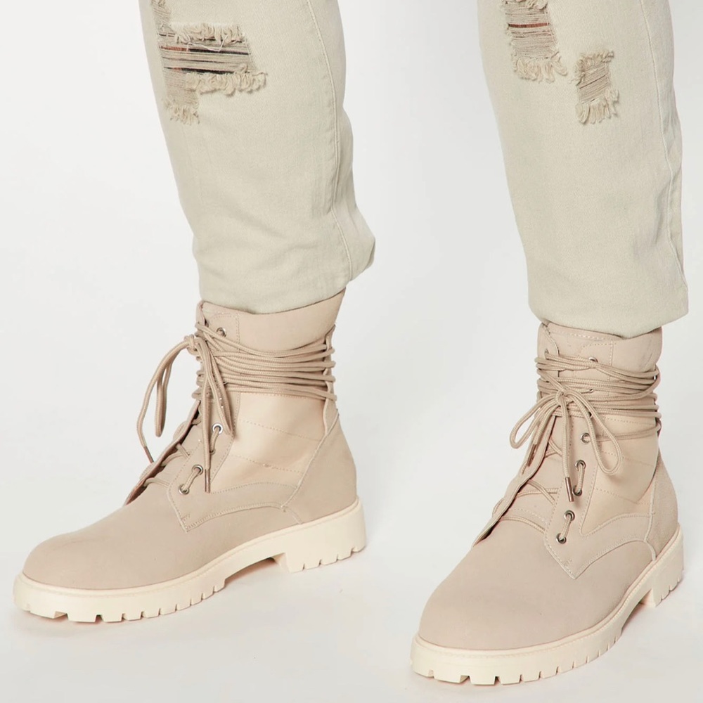 Mens Beige Boots